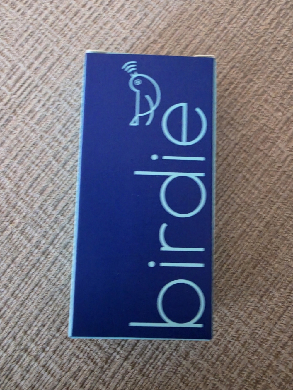 Birdies Navy Blue Box with Light Blue Logo